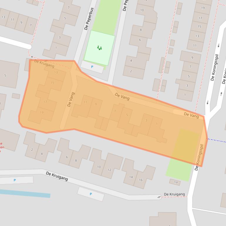 Kaart van postcodegebied 6691PM.