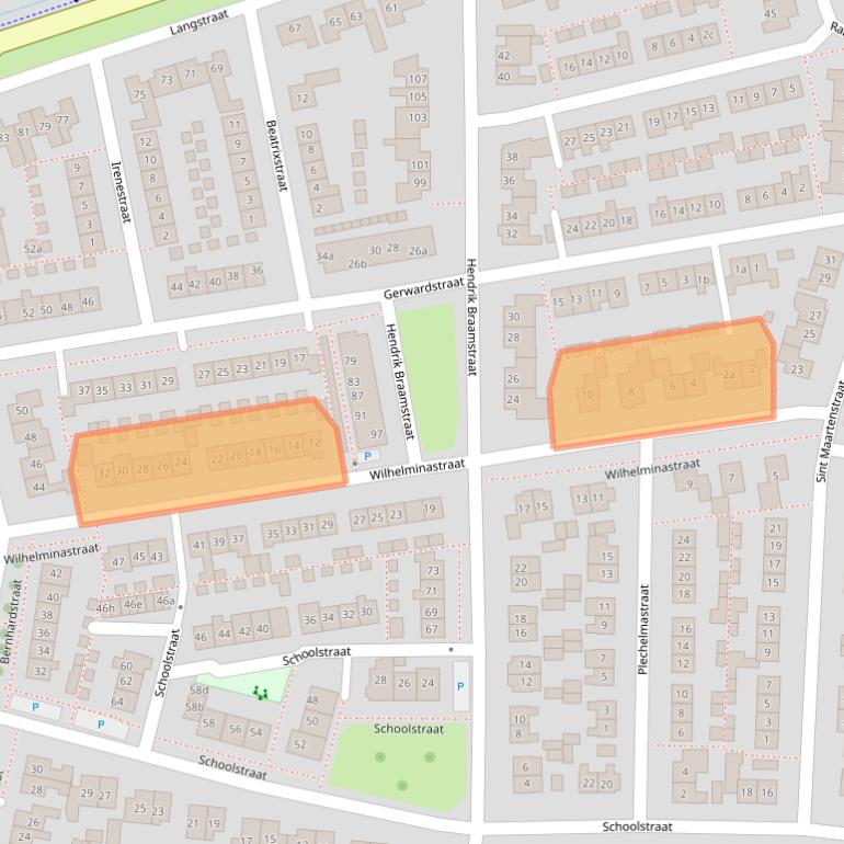 Kaart van postcodegebied 6691XL.