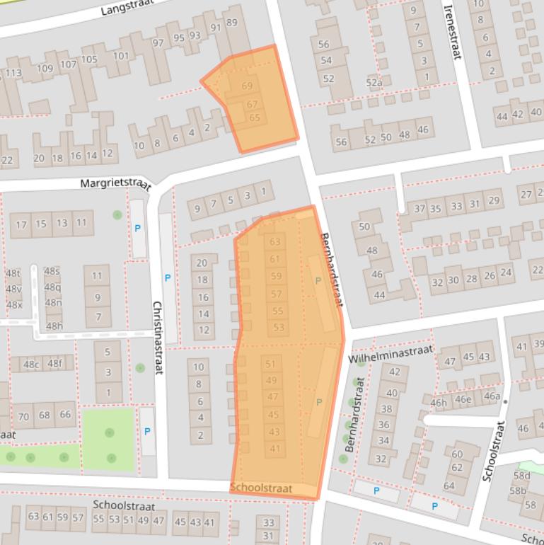 Kaart van postcodegebied 6691ZL.