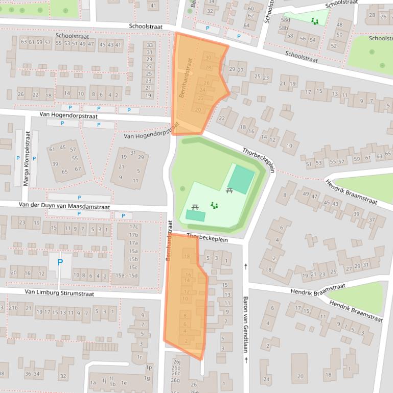 Kaart van postcodegebied 6691ZM.