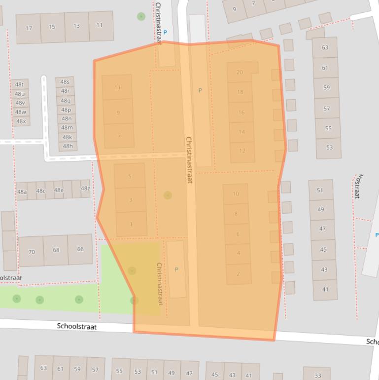 Kaart van postcodegebied 6691ZP.
