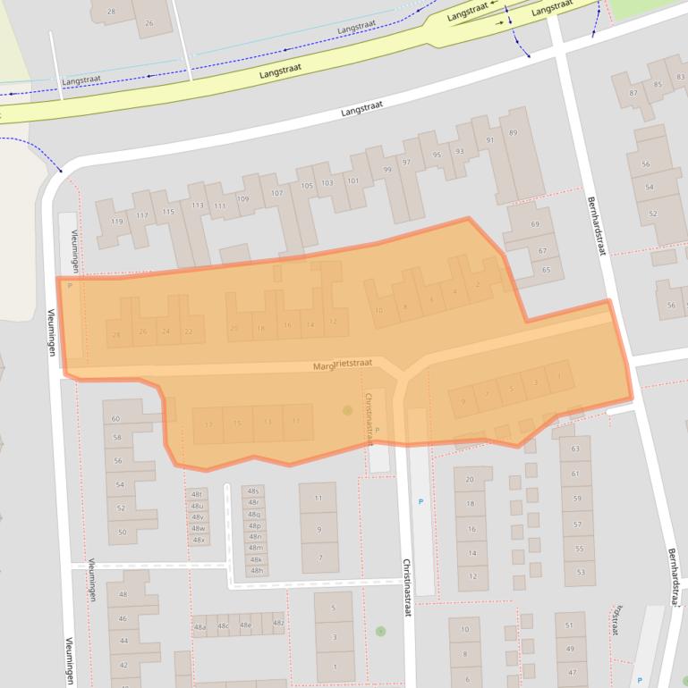 Kaart van postcodegebied 6691ZR.