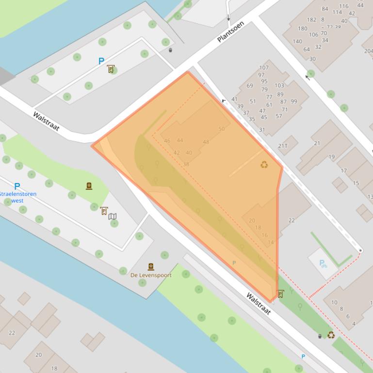 Kaart van postcodegebied 6701BG.