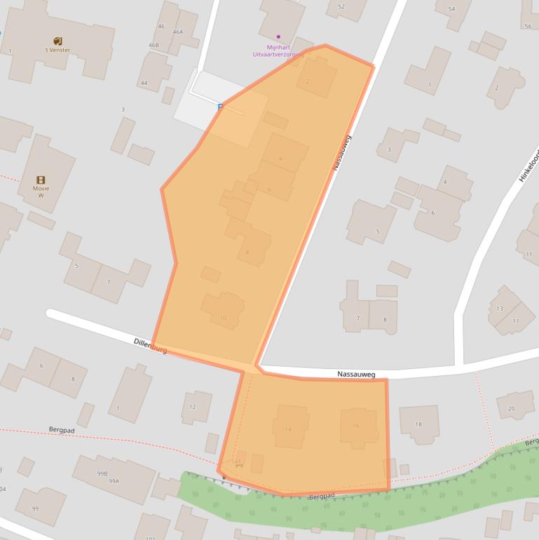 Kaart van postcodegebied 6703CH.