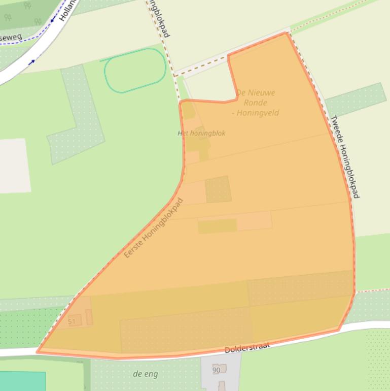 Kaart van postcodegebied 6704PL.