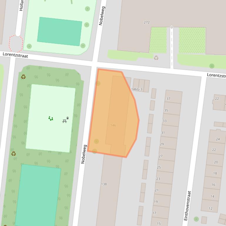 Kaart van postcodegebied 6706GH.