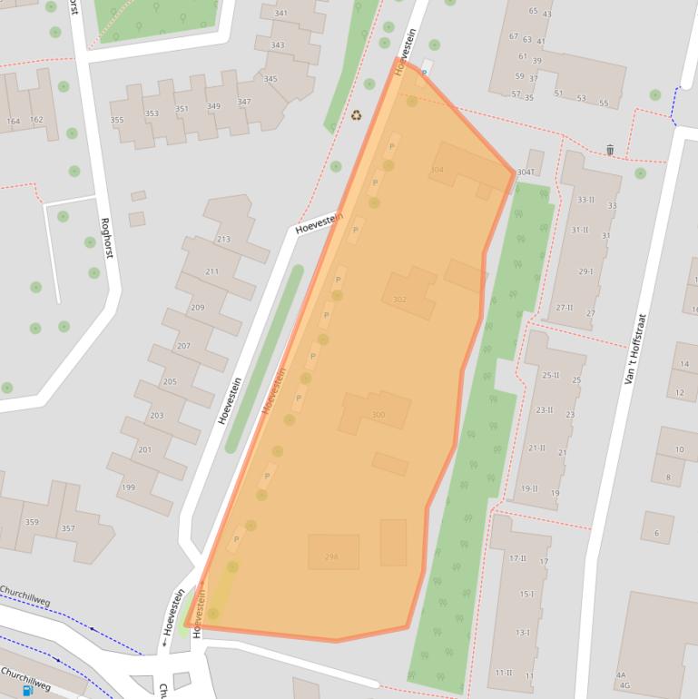 Kaart van postcodegebied 6706KL.