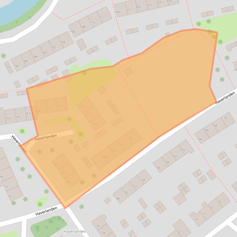 Kaart van postcodegebied 6708GK.