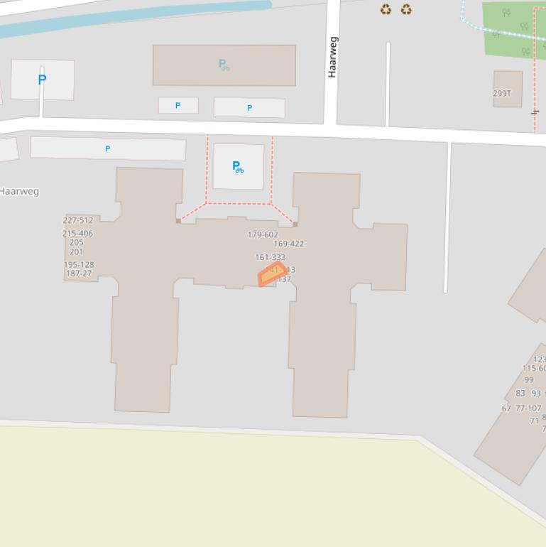 Kaart van postcodegebied 6709RB.