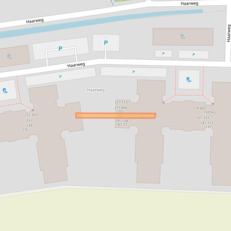 Kaart van postcodegebied 6709RK.