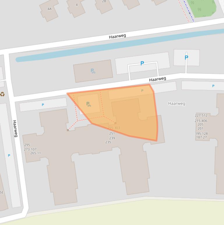 Kaart van postcodegebied 6709RT.