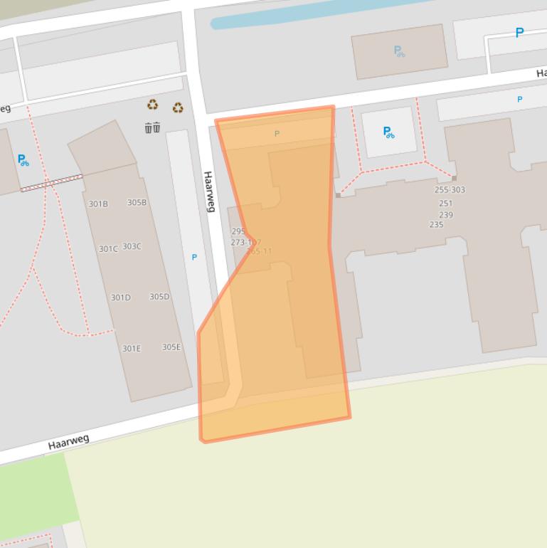 Kaart van postcodegebied 6709RV.