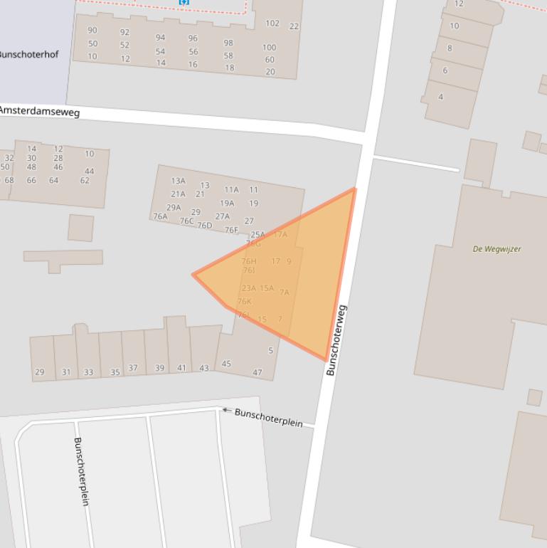 Kaart van postcodegebied 6711CG.