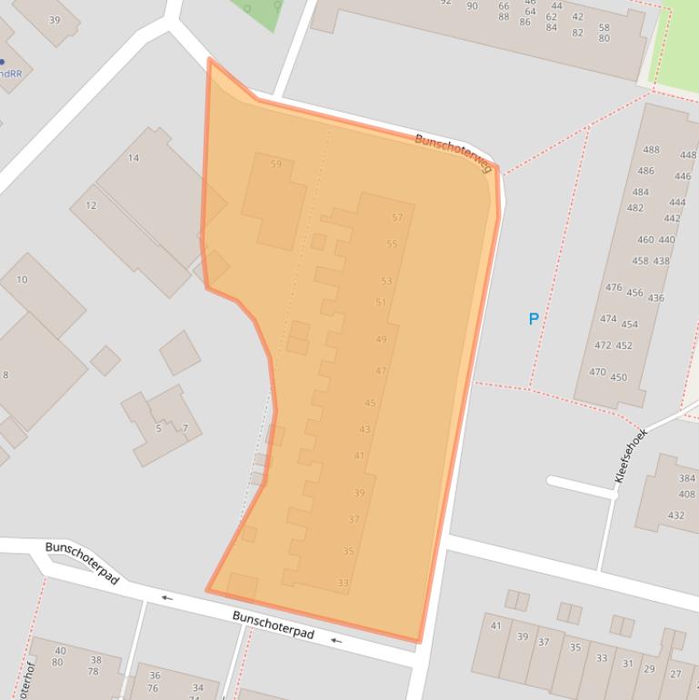 Kaart van postcodegebied 6711CH.