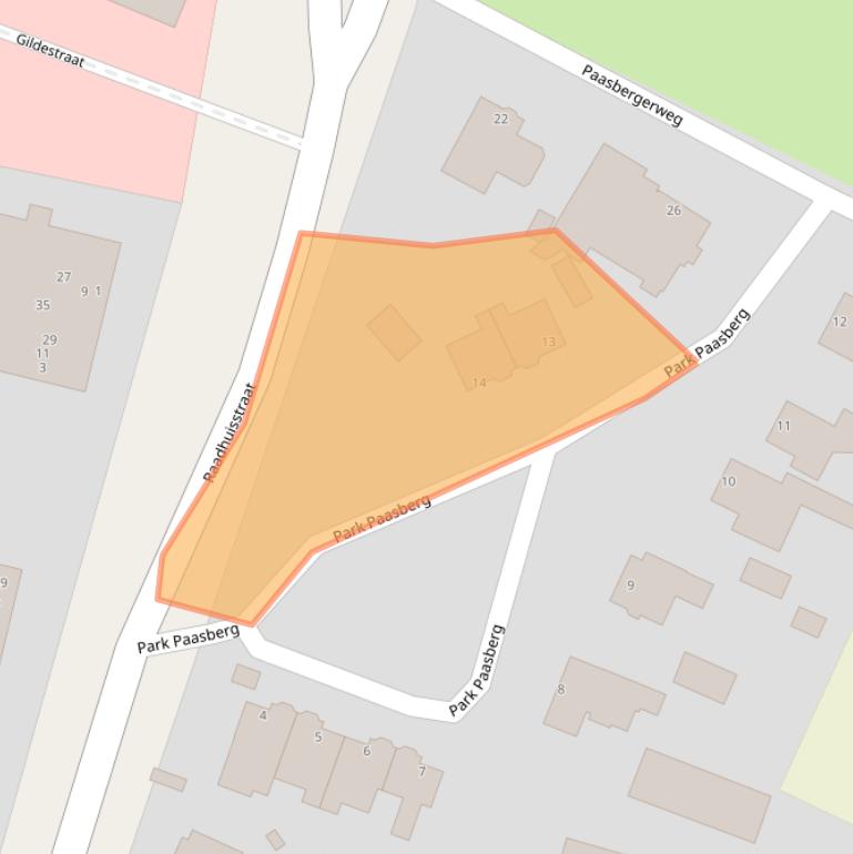 Kaart van postcodegebied 6711DR.