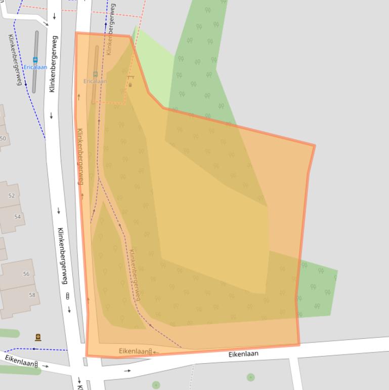 Kaart van postcodegebied 6711LP.