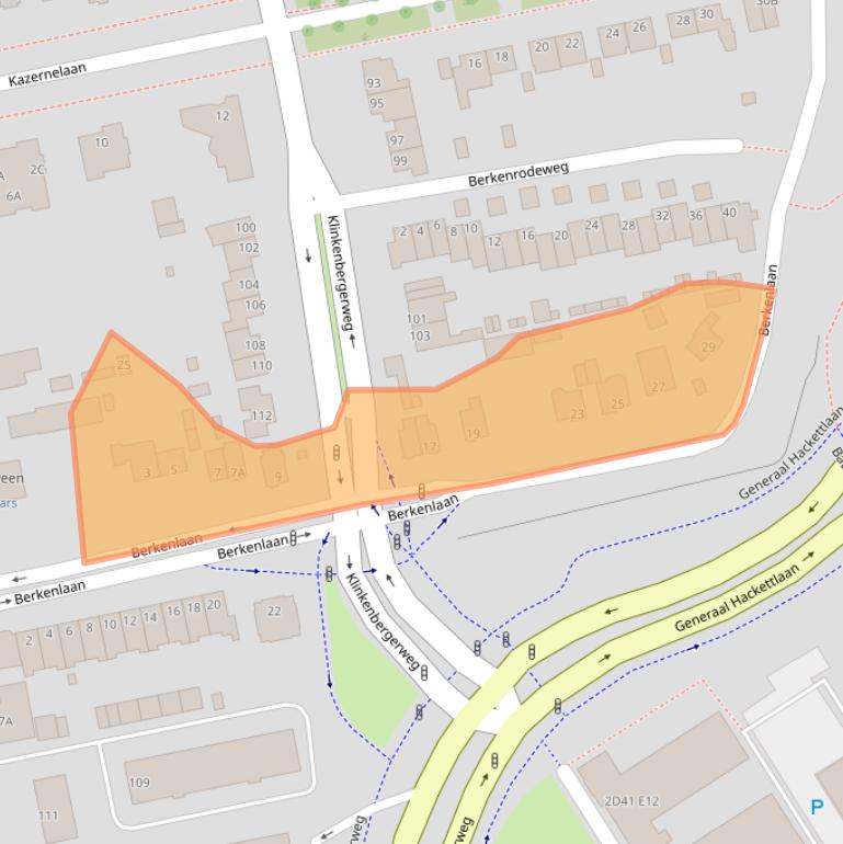 Kaart van postcodegebied 6711RM.