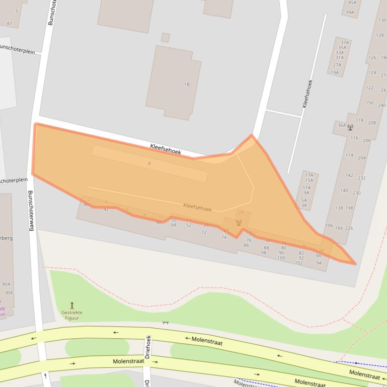 Kaart van postcodegebied 6711SB.