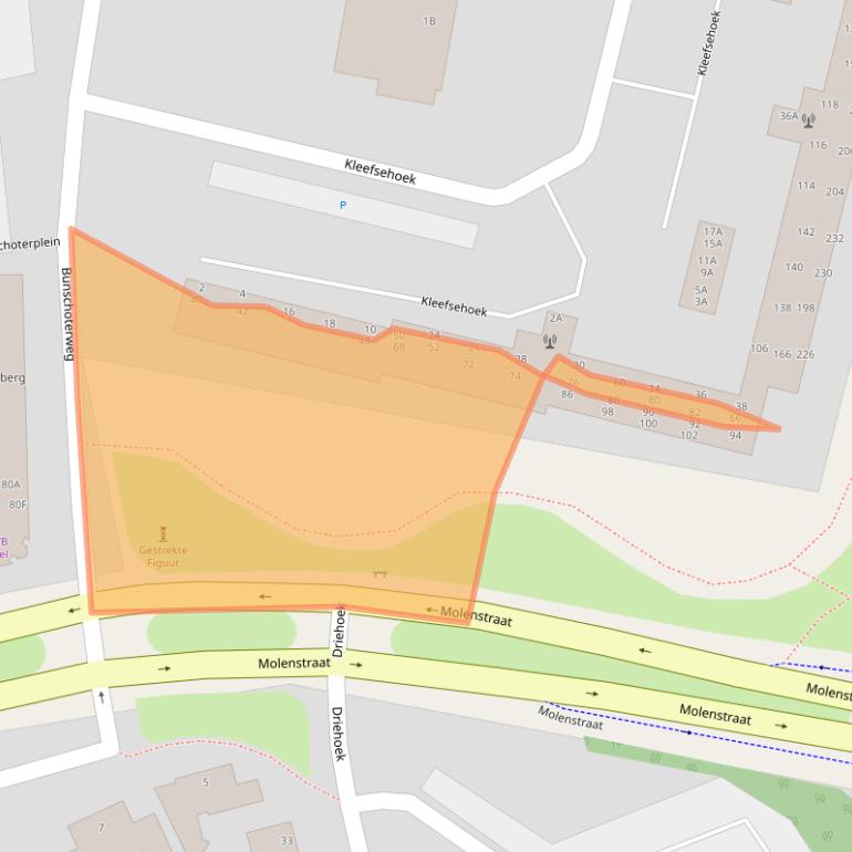 Kaart van postcodegebied 6711SC.