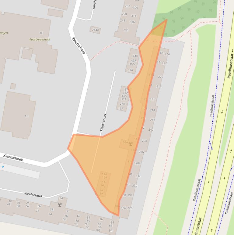 Kaart van postcodegebied 6711SG.