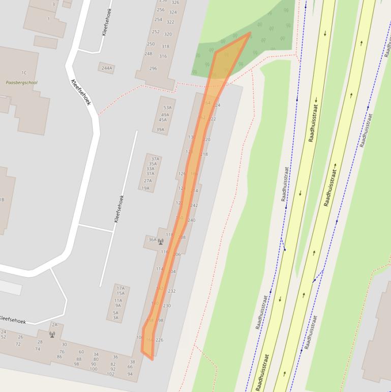 Kaart van postcodegebied 6711SH.