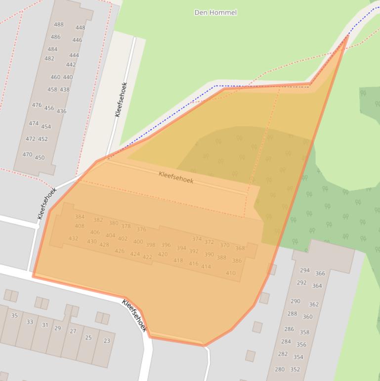 Kaart van postcodegebied 6711SM.