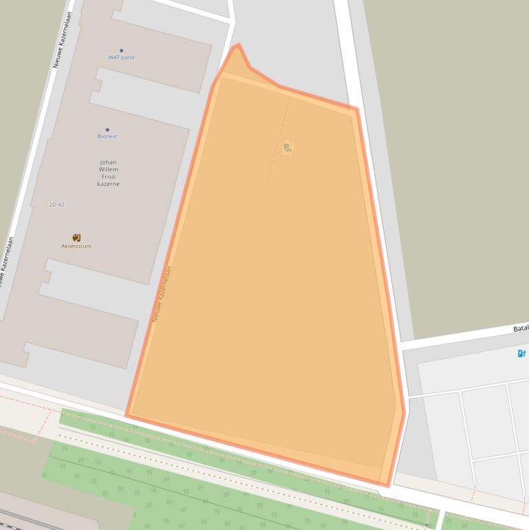 Kaart van postcodegebied 6711VT.