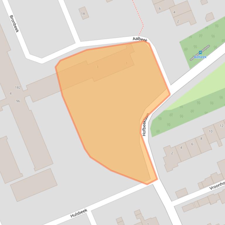 Kaart van postcodegebied 6715HX.