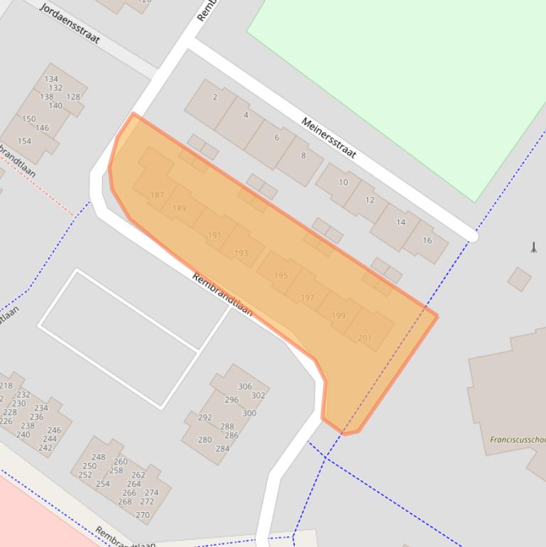 Kaart van postcodegebied 6717NW.