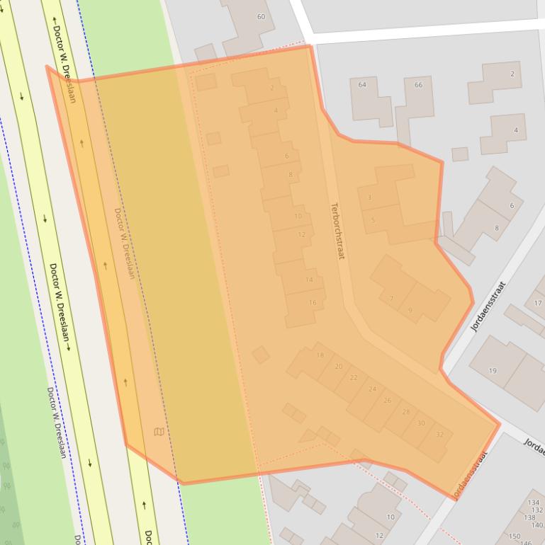 Kaart van postcodegebied 6717RM.