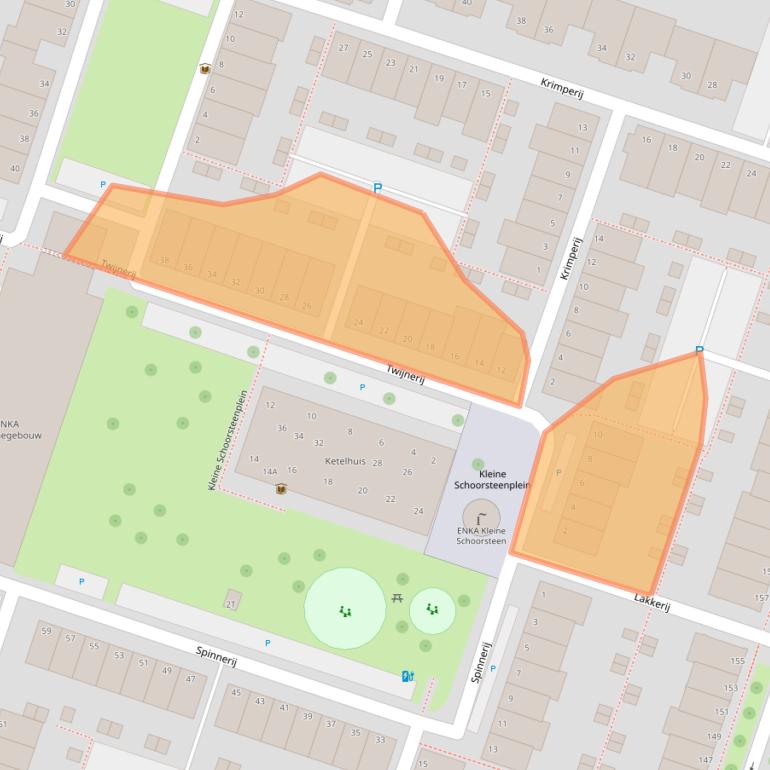 Kaart van postcodegebied 6717XV.