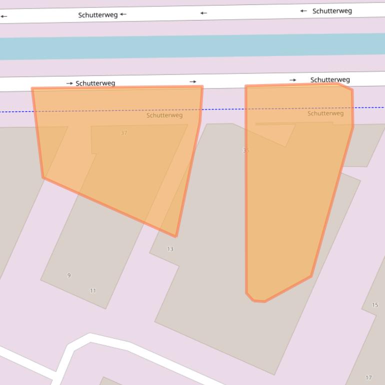 Kaart van postcodegebied 6718XC.
