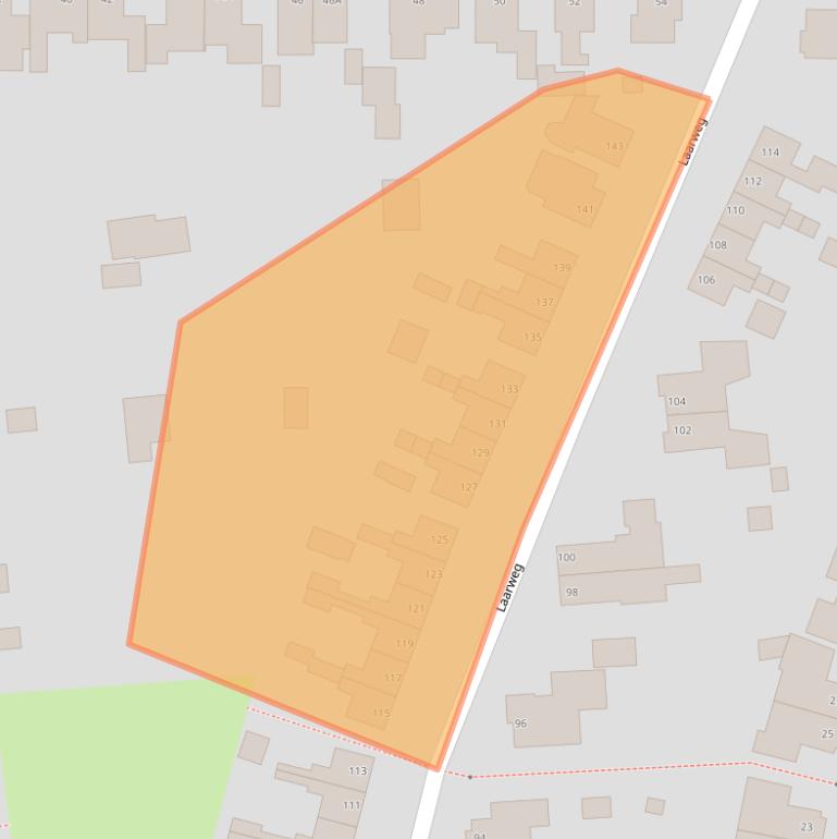 Kaart van postcodegebied 6721DD.