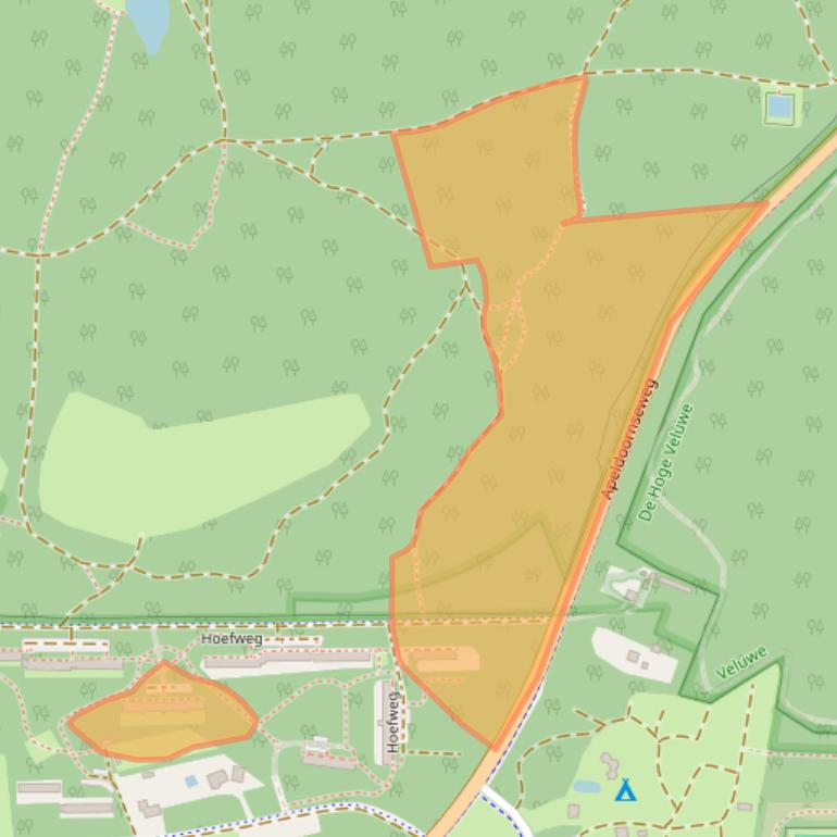 Kaart van postcodegebied 6731AD.