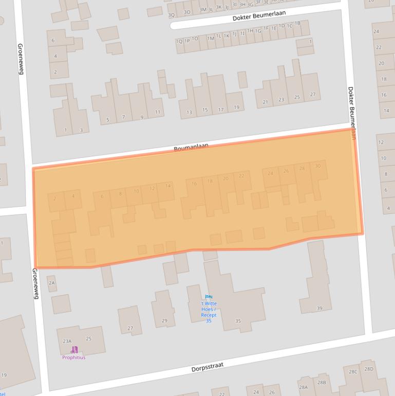 Kaart van postcodegebied 6731AM.