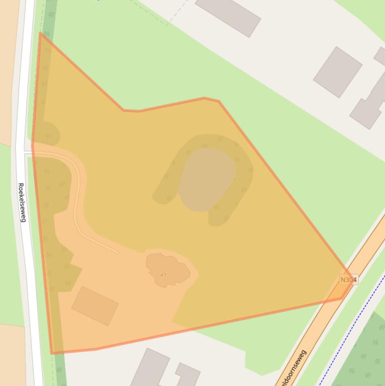 Kaart van postcodegebied 6731DC.