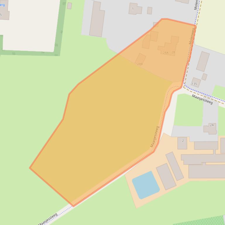 Kaart van postcodegebied 6731EB.