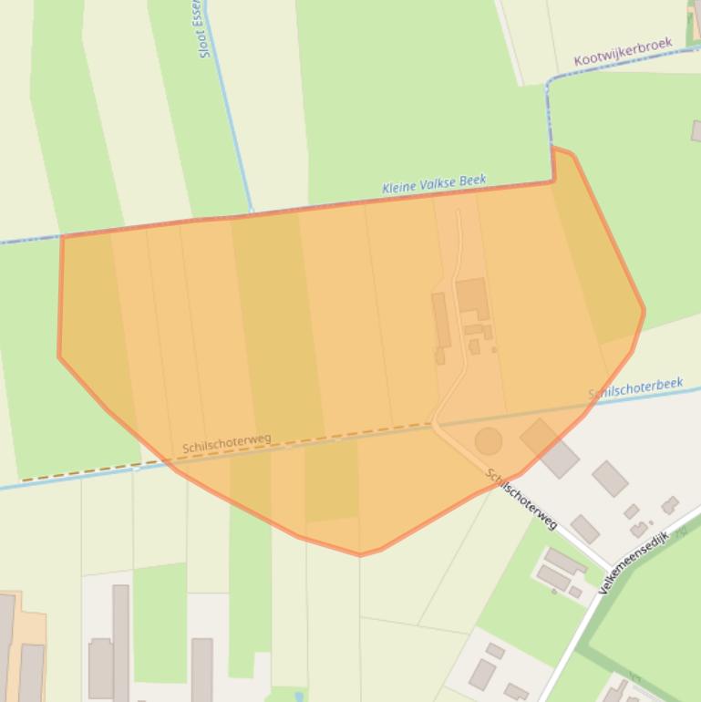 Kaart van postcodegebied 6732GG.