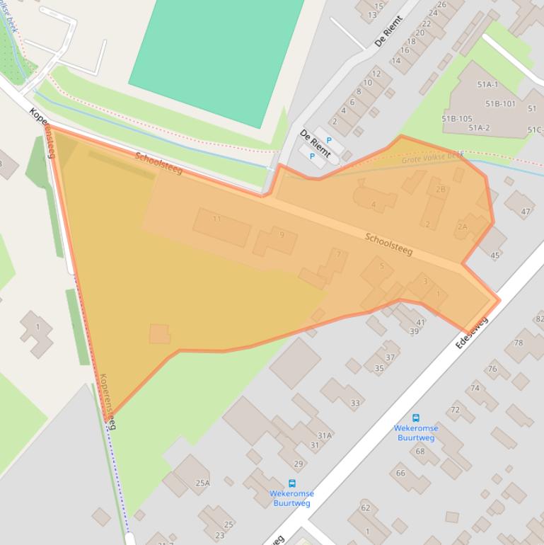 Kaart van postcodegebied 6733AW.