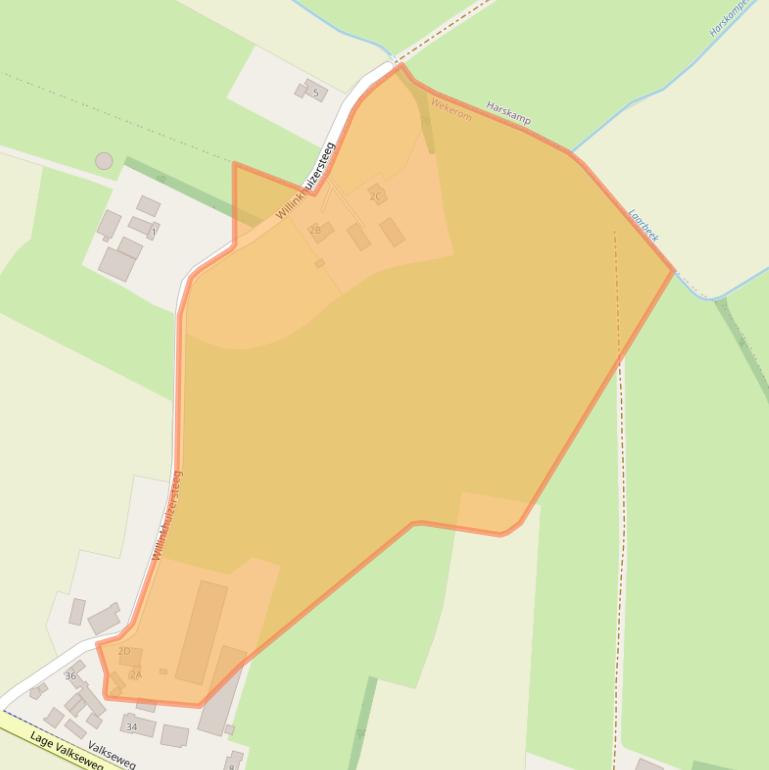 Kaart van postcodegebied 6733EB.