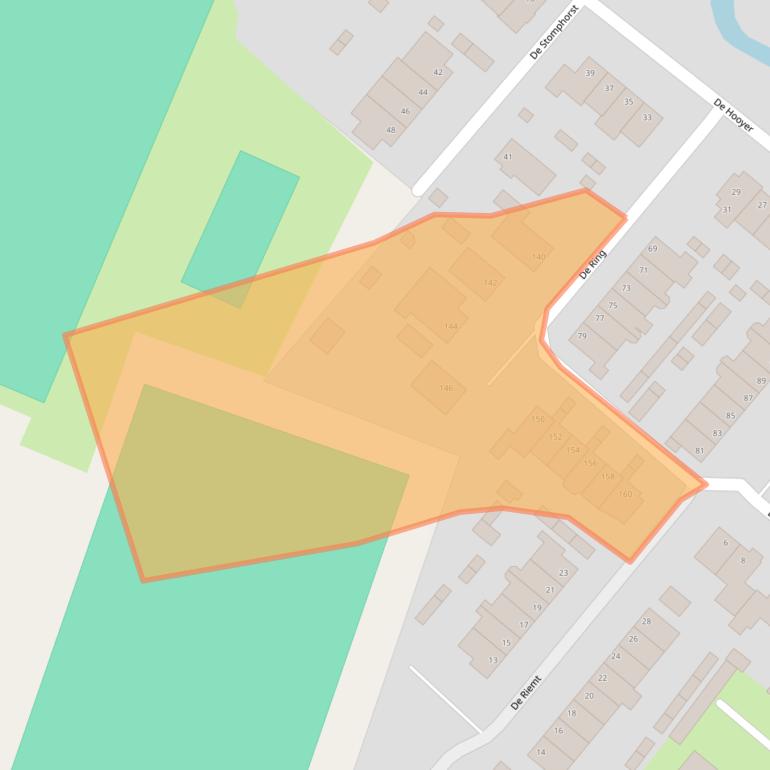 Kaart van postcodegebied 6733EJ.