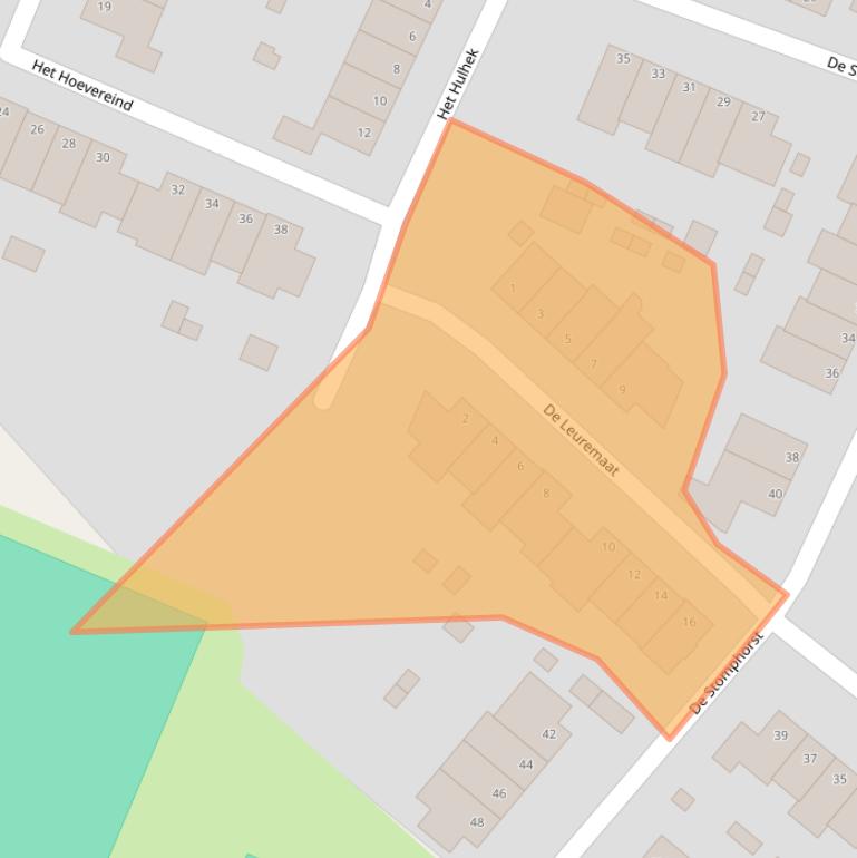 Kaart van postcodegebied 6733ET.