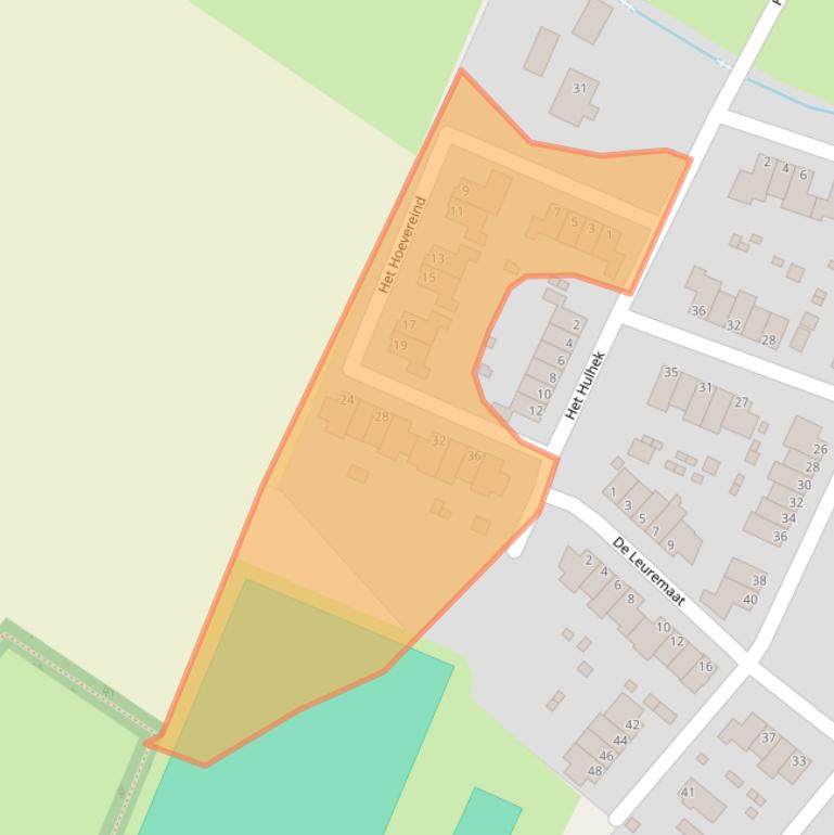 Kaart van postcodegebied 6733EW.