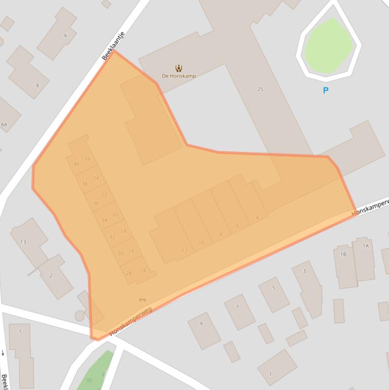 Kaart van postcodegebied 6741CB.