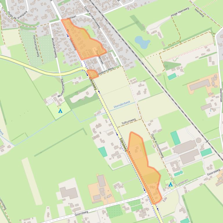 Kaart van postcodegebied 6741CP.