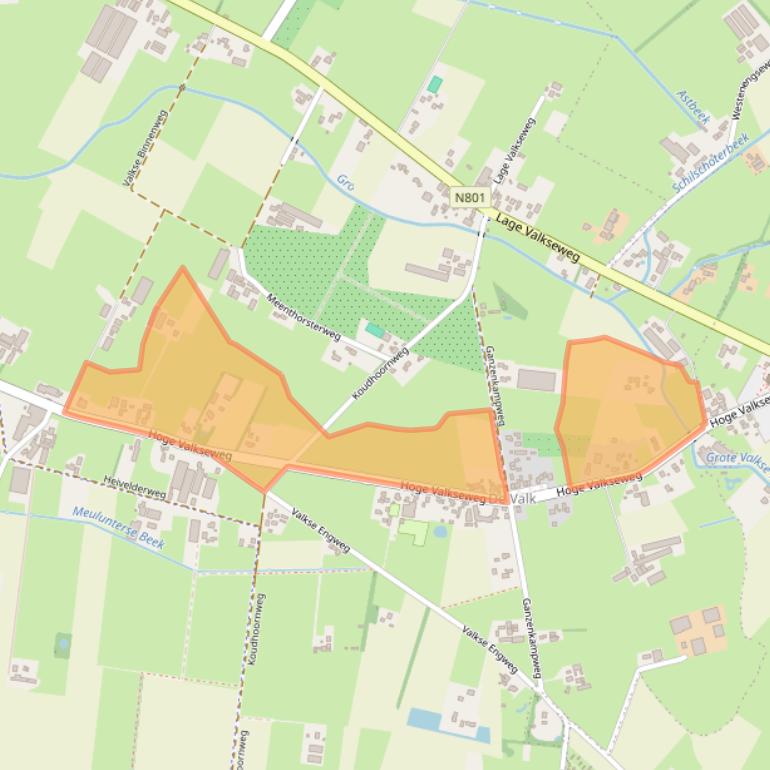 Kaart van postcodegebied 6741GM.
