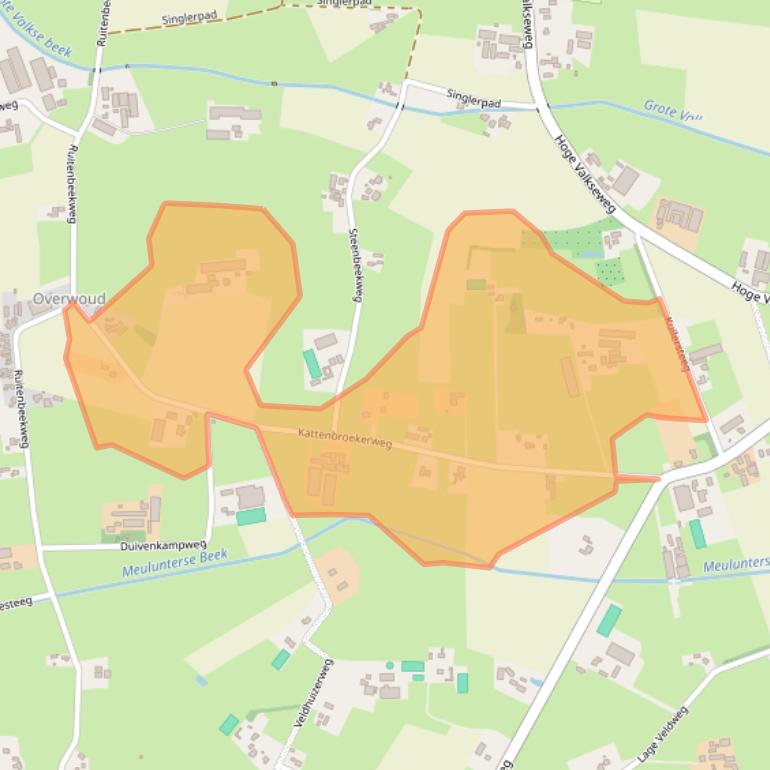 Kaart van postcodegebied 6741GT.