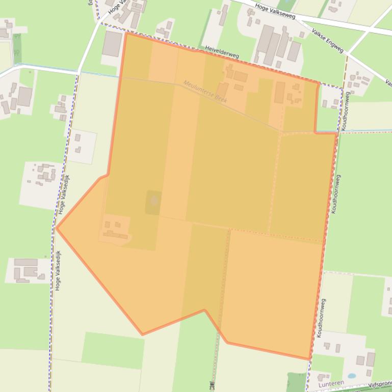 Kaart van postcodegebied 6741JH.