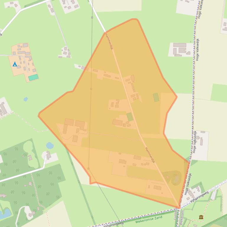 Kaart van postcodegebied 6741JK.