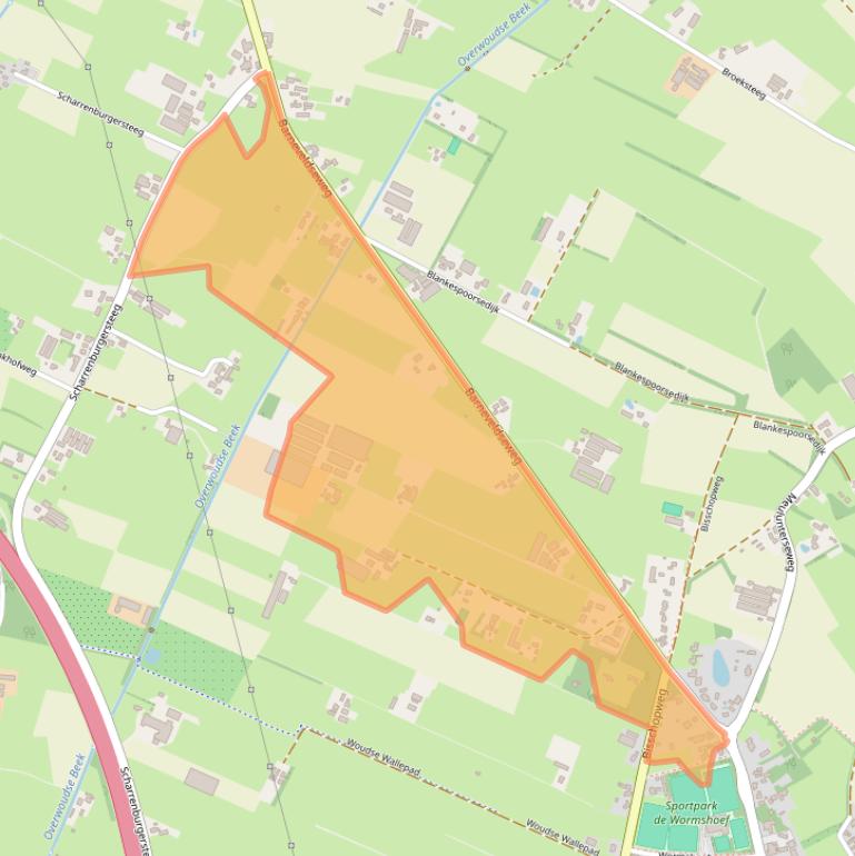 Kaart van postcodegebied 6741LH.